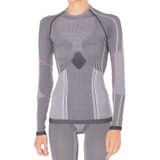 MioFit Kadın Running Power Fit Uzun Kollu Dikişsiz Spor Tişört PEMBE L-XL