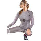 MioFit Kadın Running Power Fit Uzun Kollu Dikişsiz Spor Tişört PEMBE S-M