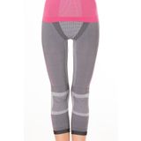 MioFit Power Short Yüksek Bel 3/4 Seamless Spor Tayt GRİ-PEMBE M-L