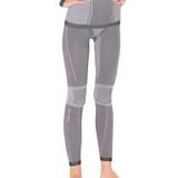 MioFit Running Power Fit Yüksek Bel Seamless Spor Tayt GRİ-PEMBE L-XL
