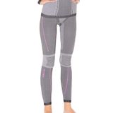 MioFit Running Power Fit Yüksek Bel Seamless Spor Tayt GRİ-PEMBE M-L