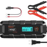Mioji 6000 6A 6V Ve 12V Akıllı Araç Akü Şarj Cihaz Siyah