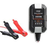 Mioji Mio 1000 1A 6V ve 12V Araba Şarj, Akü Bakım, Damlama Şarj Cihazı ve Motosiklet, ATV, Lityum ve Derin Döngülü Aküler için Kükürt Giderici Akıllı Akü Şarj Cihazı