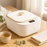Mioji Mio UV2C Ultrasonic Protez, Dişlik ve Takma Diş Temizlik Cihazı - Beyaz