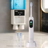 Mioji Oral B8 Care Şarj Edilebilir Diş Fırçası Beyaz + 2 Yedek Başlık