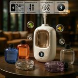 Mioji Smell 2X Yeni Nesil Şarjlı Otomatik Oda Kokusu Makinesi Beyaz - Gardenia