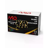Mioled Mio 7760 Saçak Led Dış Mekan Perde Süsleme Gün Işığı 2X1 Metre Vitrin