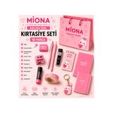 Miona Kırtasiye Seti Kızlara Özel 10 Parça(Görsel Tamamen Temsilidir.)