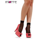 Miorre 15 Den Likralı Soket Çorap Tekli - Standart - Siyah