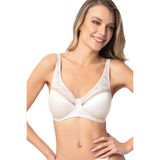 miorre Balensiz Dantel Detaylı Minimizer Toparlayıcı Sütyen,Ten 90,9900570448437