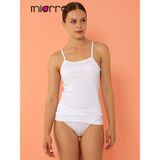 Miorre Doğal Pamuk Bayan Atlet - 3XL - Beyaz