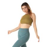 Miorre Fitilli Desteksiz Büstiyer FISTIK YEŞİLİ M-L