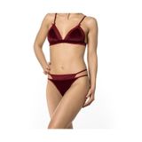 miorre Kadın Bordo Bliss Velvet Bralet Takım,Bordo L/Xl,ftyzc421514