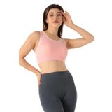 Miorre Kadın Pedsiz Spor Büstiyer PEMBE L-XL
