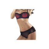 miorre Kadın Strapless Yarım Dolgulu Sütyen Takımı 6870,Siyah 75