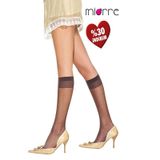 MIORRE LIKRALI PARLAK TEKLI DIZALTI ÇORAP