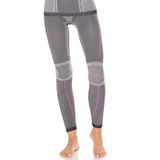 Miorre MioFit Running Power Fit Yüksek Bel Seamless Spor Tayt GRİ-PEMBE XL-XXL