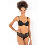 miorre Push-Up Dolgulu Dantel Sütyen Takım,Siyah 90,9780570183260