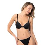 miorre Push-Up Dolgulu Önden Açılabilir Sütyen,Siyah 75B