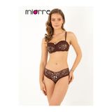 miorre Push Up Dolgulu Straplez Leopar Desenli Sütyen Takım Yeni Sezon,Leopar Tek Ebat