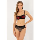 Miorre Push-up Dolgulu Straplez Sütyen Takım