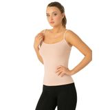 Miorre Seamless Dikişsiz İnce Askılı Kadın Atlet PEMBE M
