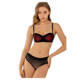 miorre Strapless Yarım Dolgulu Sütyen Takım Yeni Sezon,Siyah 75