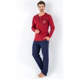 Miorre Uzun Kol Erkek Pijama Takımı - S - Bordo