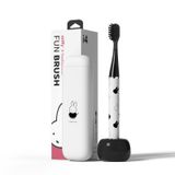 MiPow Miffy i4 İnce Sonic Elektrikli Diş Fırçası Ultra İnce İnce Şarj Edilebilir Ultrasonik Akıllı Diş Fırçası Ücretsiz Küçük Seyahat Çantası ve Seramik Tutucu Yuvası, Seyahat ve Ev için, IPX7 Su Geçirmez