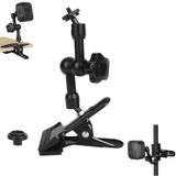 Mippko Blink Outdoor 4 (4. Nesil) / (3. Nesil) XT3 / Blink XT / XT2 / Mini için Kamera Klipsi Kelepçe Montajı, 360° Ayarlanabilir 5,9 inç Uzun Alüminyum Alaşımlı Sihirli Kol Metal Kelepçe, 1 Paket