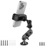 Mippko Duvara Monte Telefon Tutacağı Ağır Hizmet Standı 360° Ayarlanabilir 2 Kademeli Kollar Duvar/Masa/Araba/Kamyon/Van Panosu için, 3,5~7,5 inç iPhone/HTC/LG/Nexus/Huawei Akıllı Telefon ile Uyumlu
