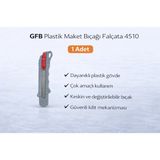 Mir Kitap Gfb Plastik Maket Bıçağı Falçata 4510 Profesyonel Maket Bıçağı 1 Adet