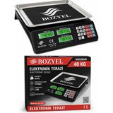 Mira Atelier Bozyel 40 kg Elektronik Terazi - renk - Siyah
