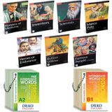 Mira Books Level 2 İngilizce Hikaye Seti (7 Kitap) + Kelime Kartları A2-B1
