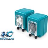 Mira Clean MiraClean Endüstriyel Bulaşık Makinesi Deterjan ve Parlatıcı Dozaj Pompası Seti 2'li Peristaltik 220V - 1