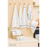 Mira Home 10 lu Lüks Bulaşık Kurulama Bezi ve Mutfak Peçetesi 50x70 Cm Daily Beyaz