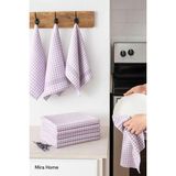 Mira Home 10 Lu Lüks Bulaşık Kurulama Bezi ve Mutfak Peçetesi 50X70 cm Daily Lila - Çok Renkli