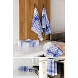 Mira Home 10 lu Lüks Bulaşık Kurulama Bezi ve Mutfak Peçetesi 50x70 Cm Daily Mavi
