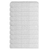 Mira Home 10 lu Otel Banyo Havlusu %100 Pamuklu 70X150 Cm Beyaz 16/1 Aksoft 480 Gr