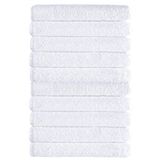 Mira Home 10 lu Otel Banyo Havlusu Pamuklu 90X150 Cm Beyaz 16/1 Avs 580 Gr