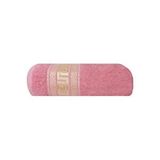 Mira Home %100 Pamuk Unisex Banyo Hamam Havlusu Myra 70x140 Cm Pembe Çok Renkli
