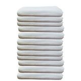 Mira Home 12li Paket Boya Tutmayan Mikrofiber El Yüz Spor Kuaför Havlusu 50x90 Cm Çok Renkli
