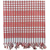 Mira Home 170X170 Pötikare Yer Sofra Bezi Piknik Masa Örtüsü Saçaklı - Çok Renkli - 150 x 150 cm