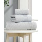 Mira Home 3 Lü Banyo Havlusu Seti Pamuklu Ritim Açık Gri - Standart - Çok Renkli