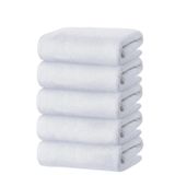 Mira Home 5 li El Yüz Otel Havlusu 50x90 Cm Beyaz 20/2 Ring 300 Gr