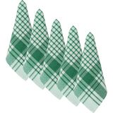 Mira Home 5 Li Mutfak Kurulama Bezi Alman Peçetesi Pamuklu - Yeşil - 30 x 30 cm