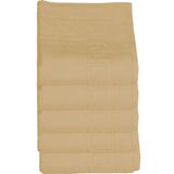 Mira Home 5'li Otel Ayak Havlusu Bukle Ayak İzli 50x70 cm Renkli 16/2 Avs 250 gr Kahve
