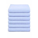 Mira Home 6 lı Otel El Yüz Havlusu Pamuklu Beyaz 50x85 Cm Newcotton