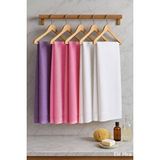 Mira Home 6 Lı Softtouch El Yüz Banyo Havlusu Seti %100 Pamuklu 50x90 Cm Çok Renkli