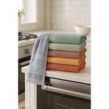Mira Home 6'lı Mutfak Havlusu Seti 30x50 Cm %100 Pamuklu Fatma Çok Renkli